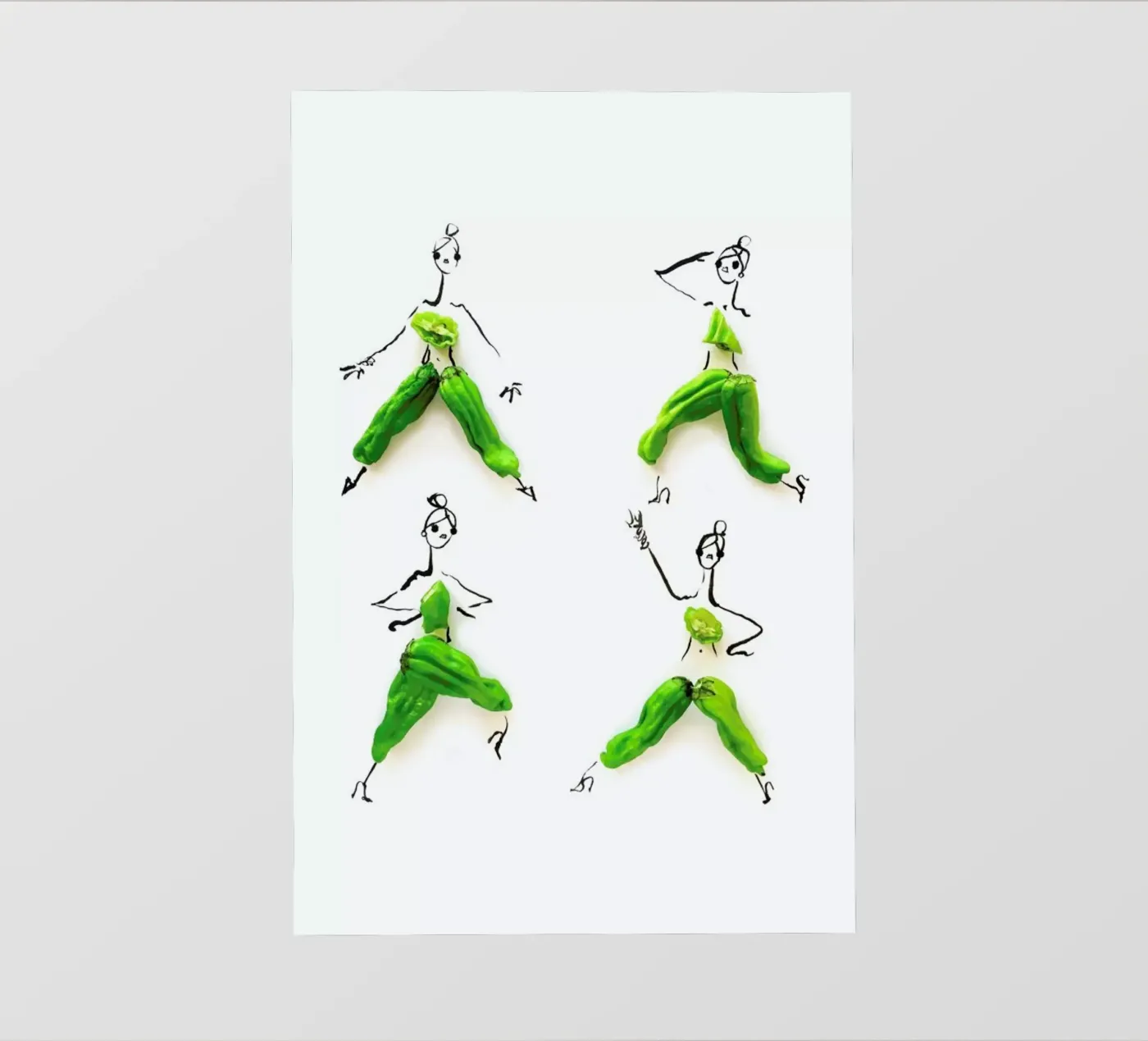 Padron backlit folie van Gretchen Roehrs