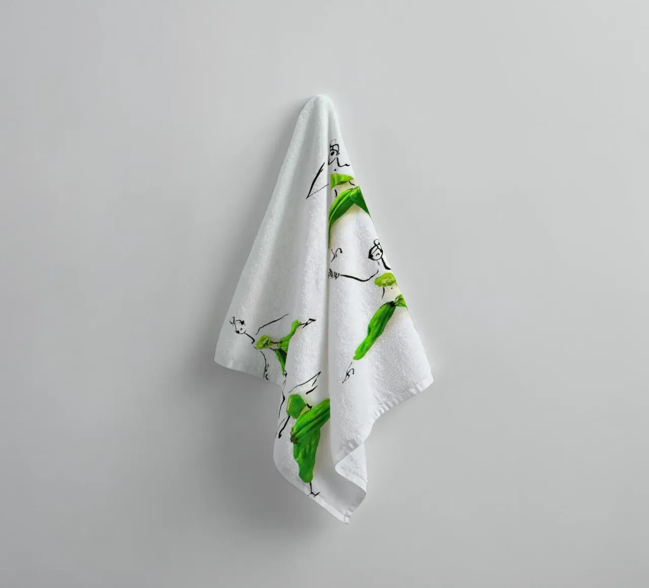 Padron asciugamano da bagno da Gretchen Roehrs