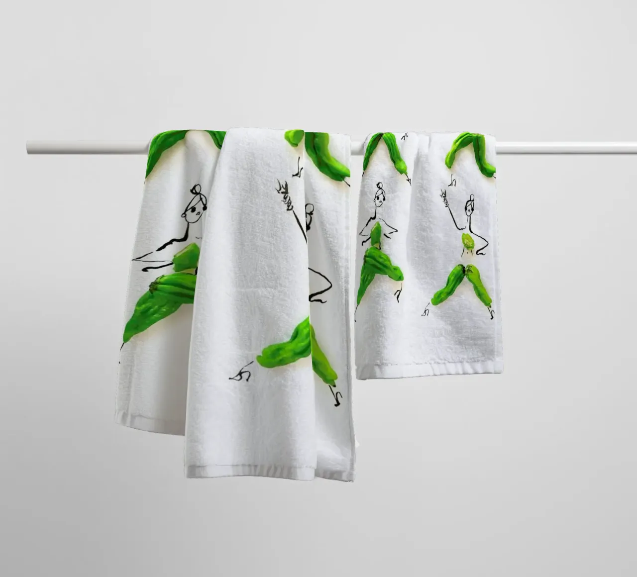 Padron asciugamano da bagno da Gretchen Roehrs
