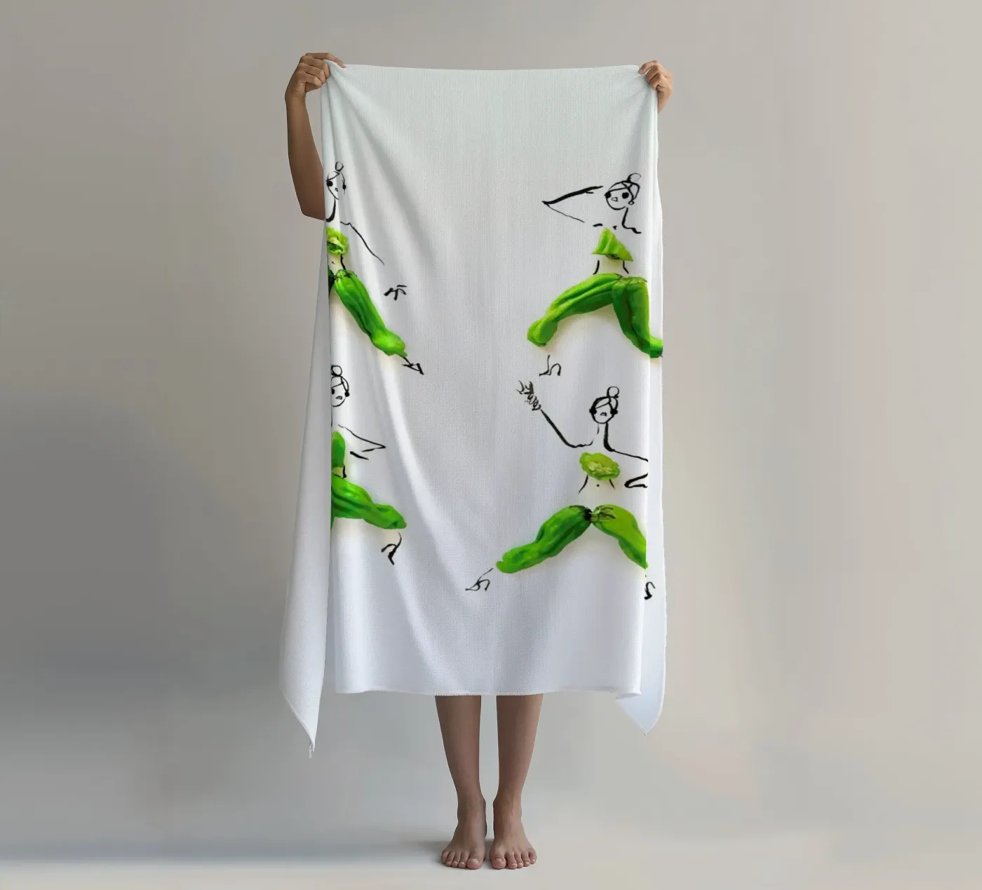 Padron serviette de plage de Gretchen Roehrs