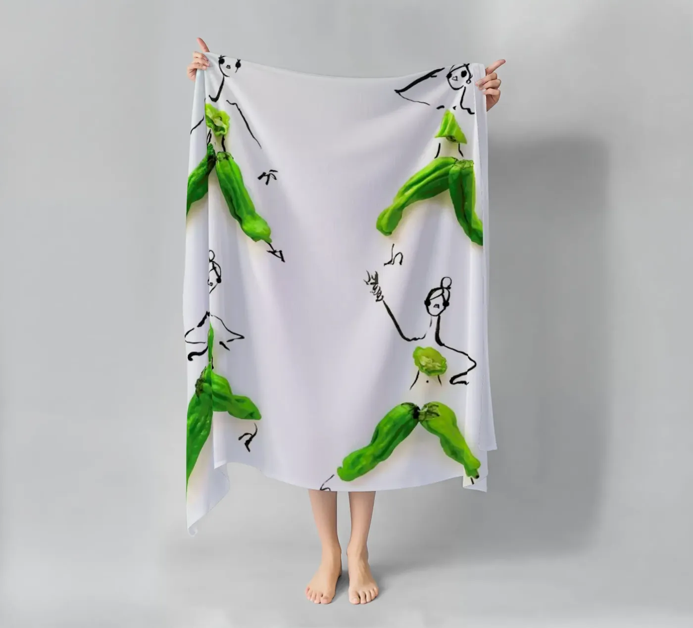 Padron serviette de plage de Gretchen Roehrs