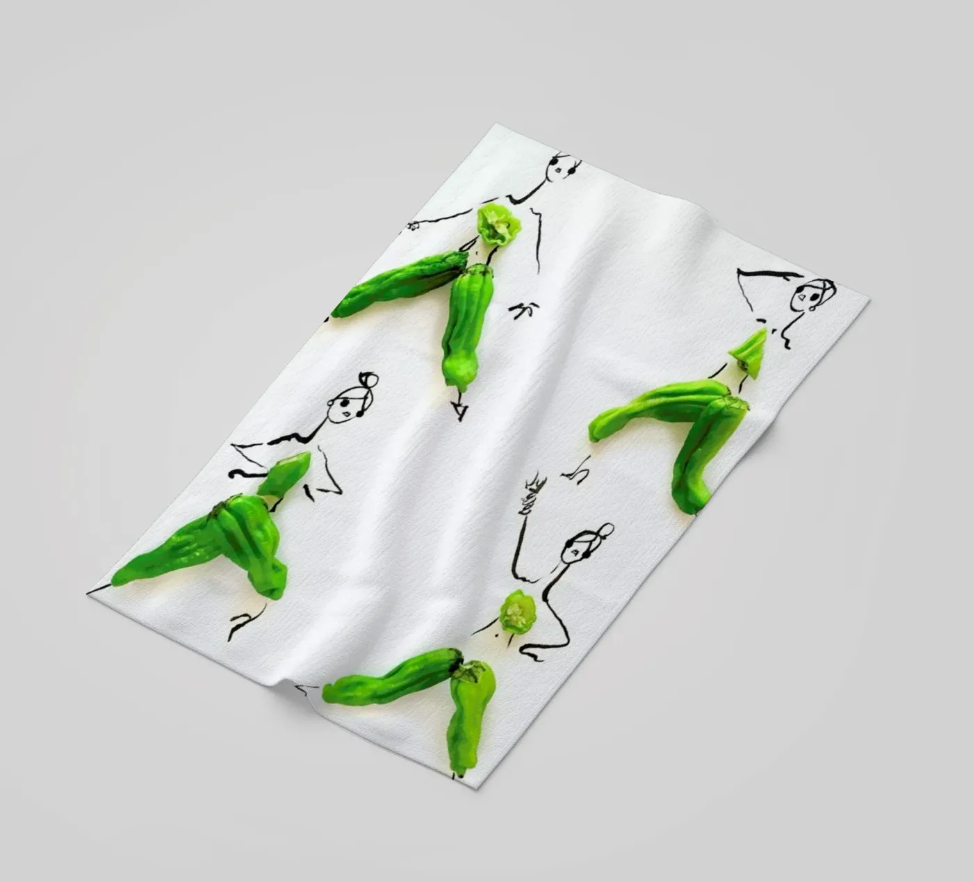 Padron serviette de plage de Gretchen Roehrs