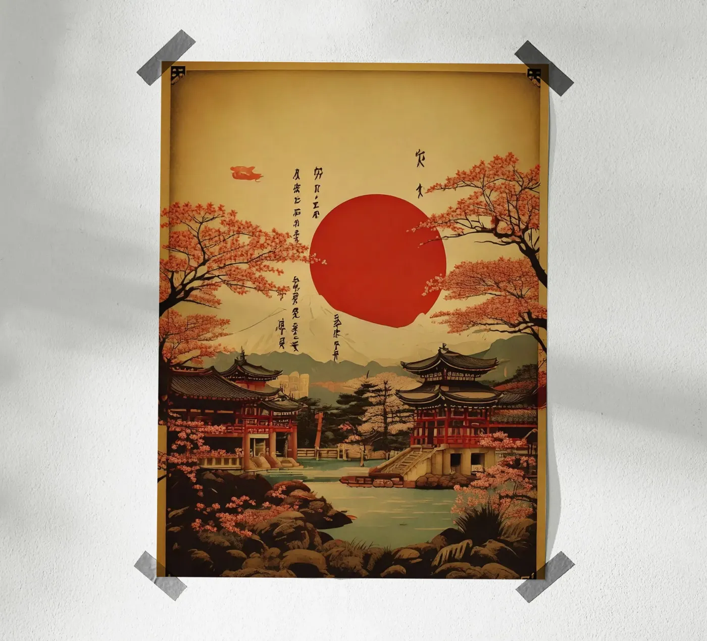 Japon Moon poster da tylerstudio