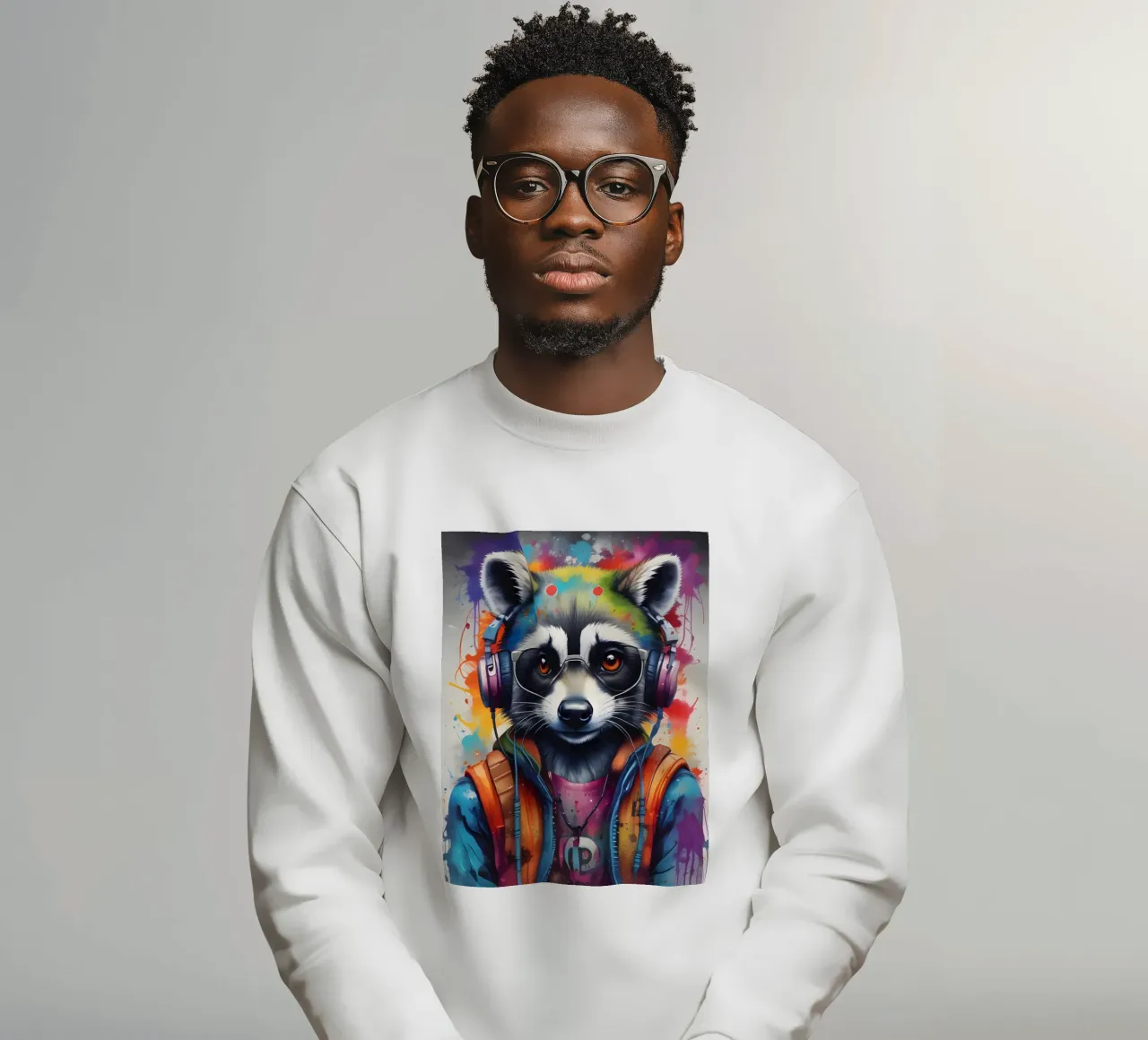 Procione in cuffia felpa da MakArena