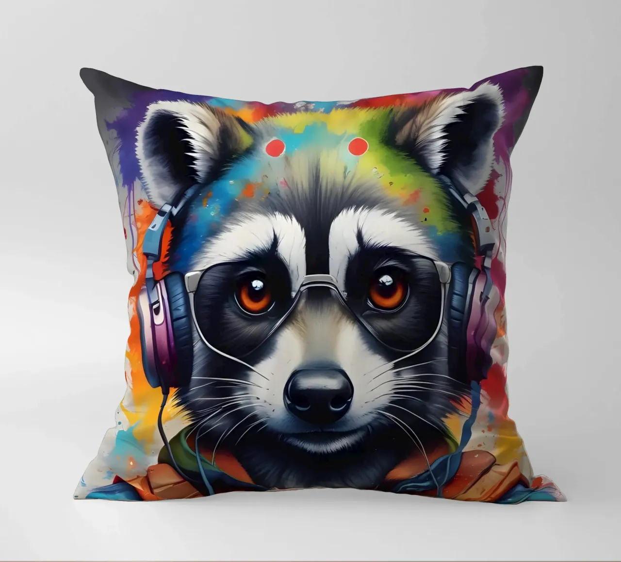 Procione in cuffia cuscino da MakArena