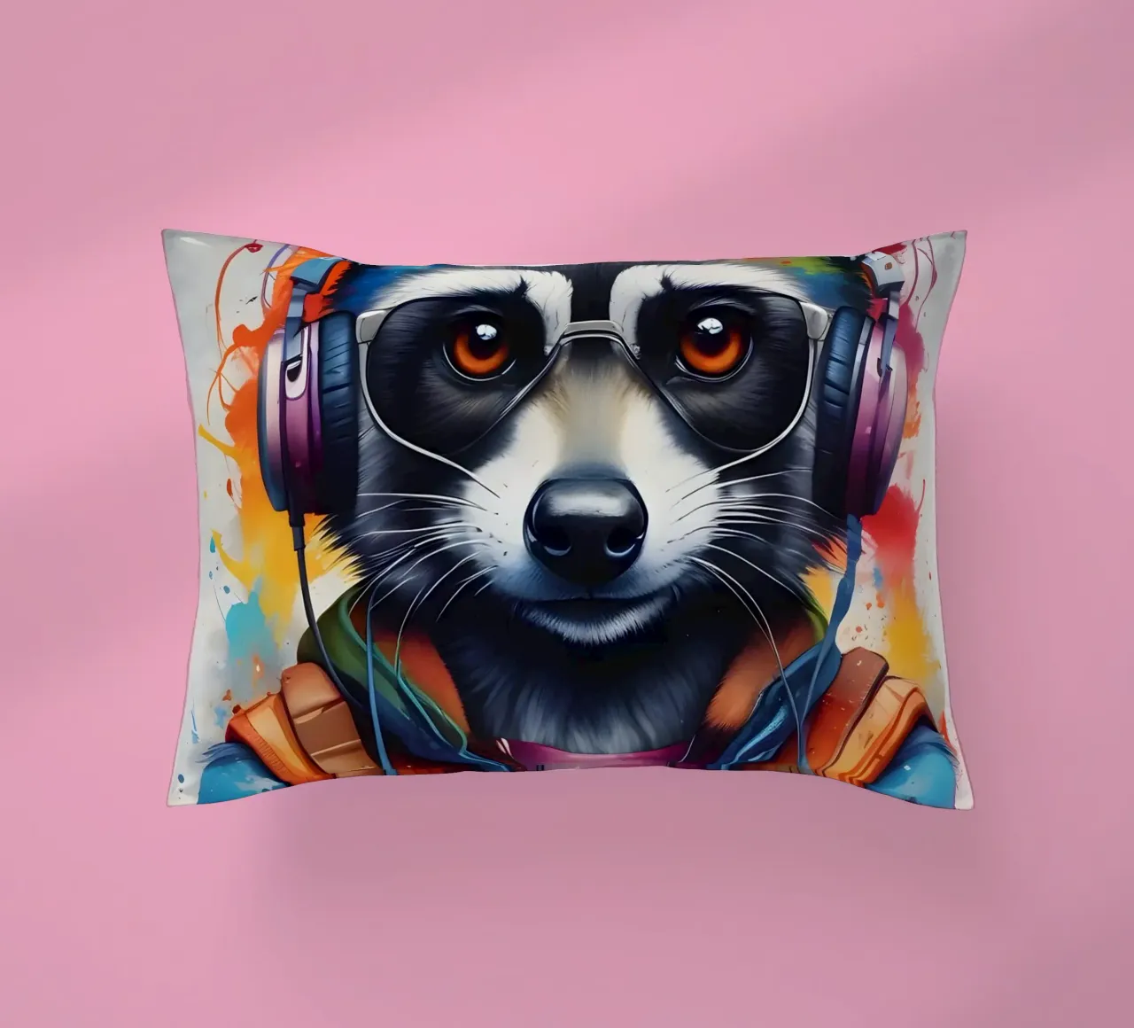 Procione in cuffia cuscino da MakArena