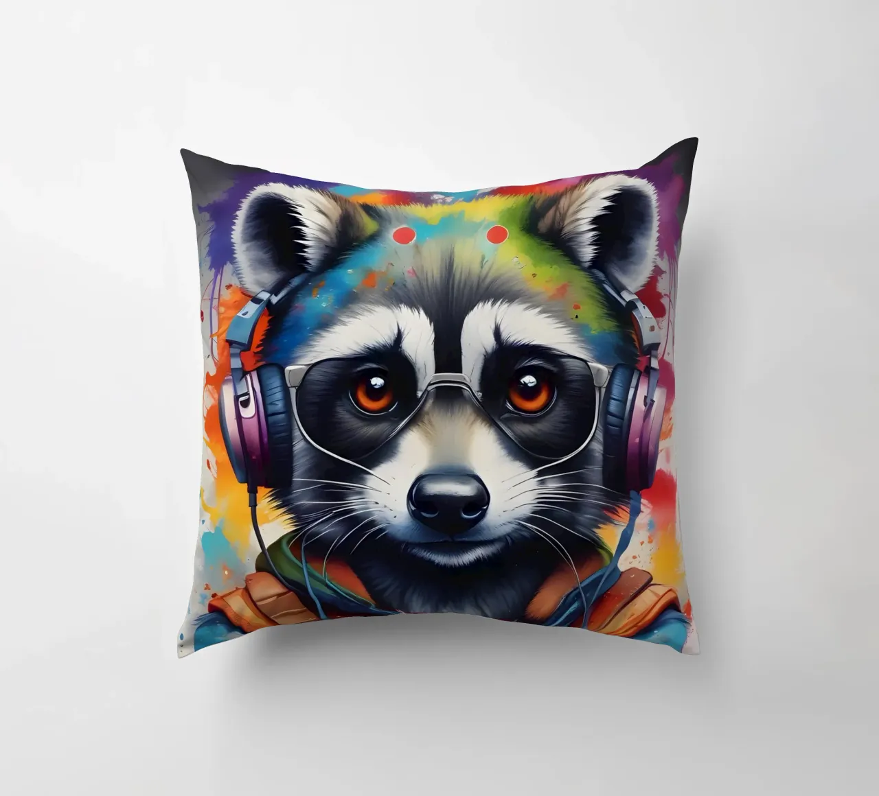 Procione in cuffia cuscino da MakArena