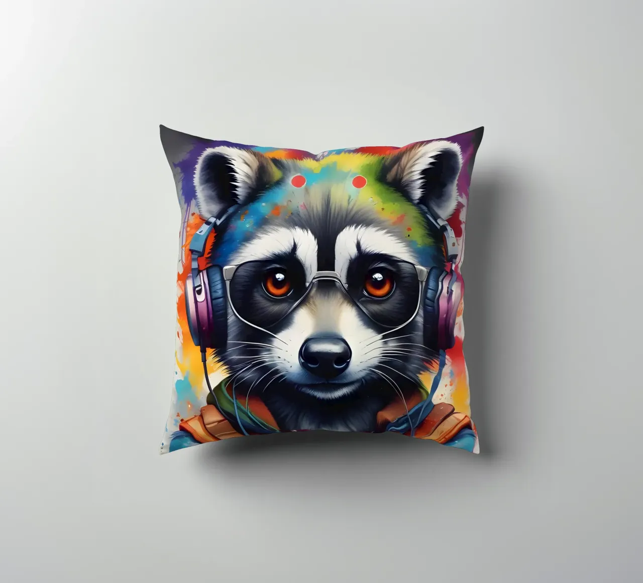 Procione in cuffia cuscino da MakArena