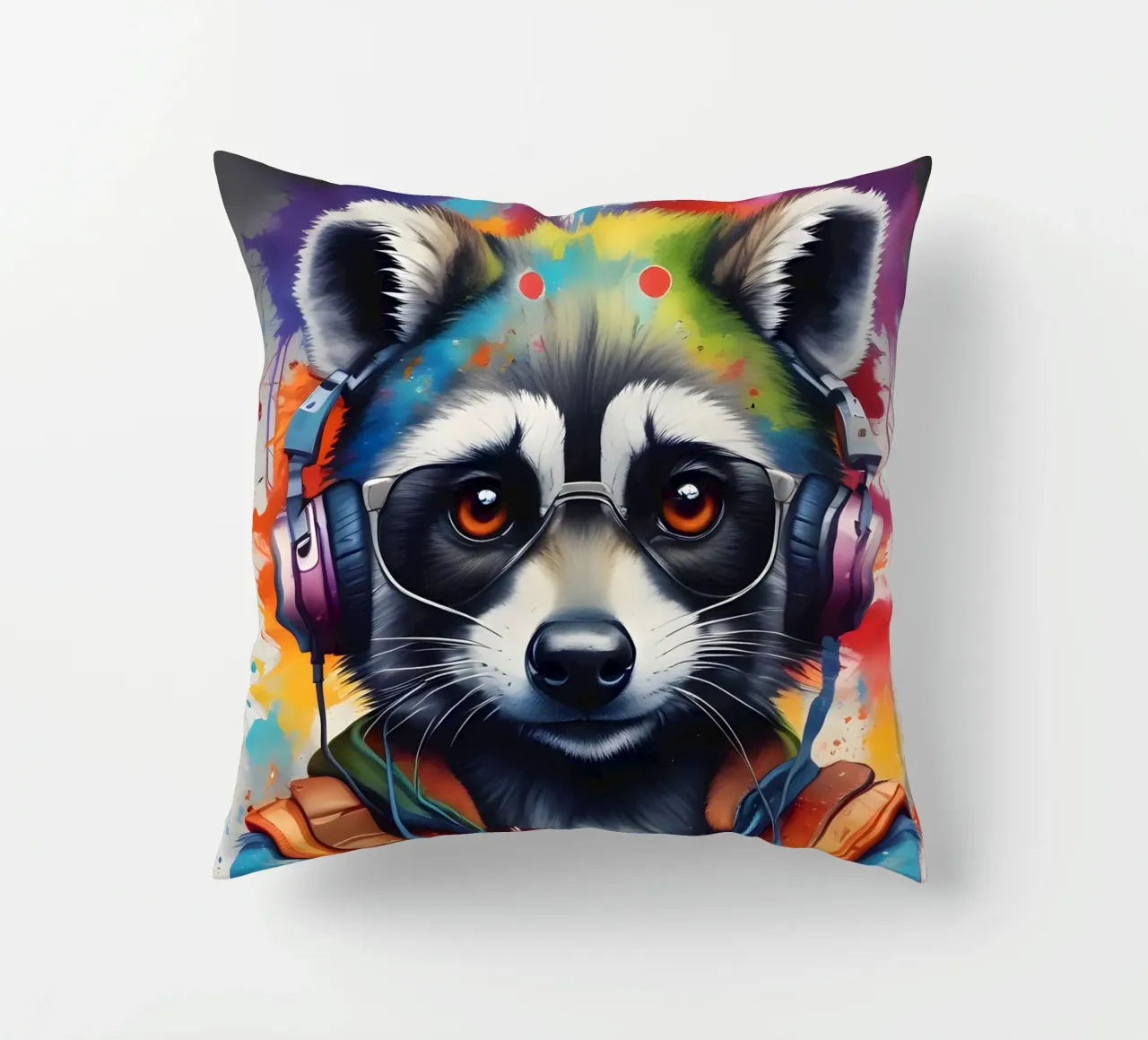 Procione in cuffia cuscino da MakArena