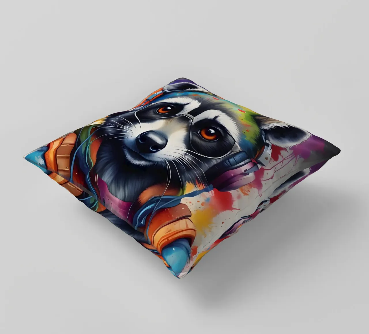 Procione in cuffia cuscino da MakArena