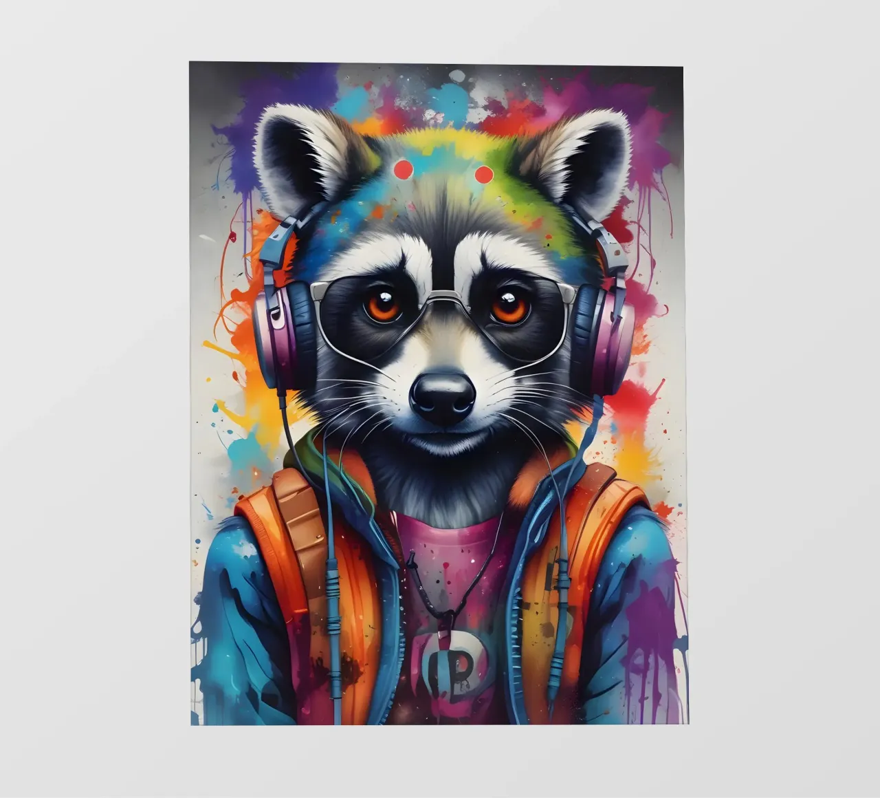 Procione in cuffia telo in pvc da MakArena