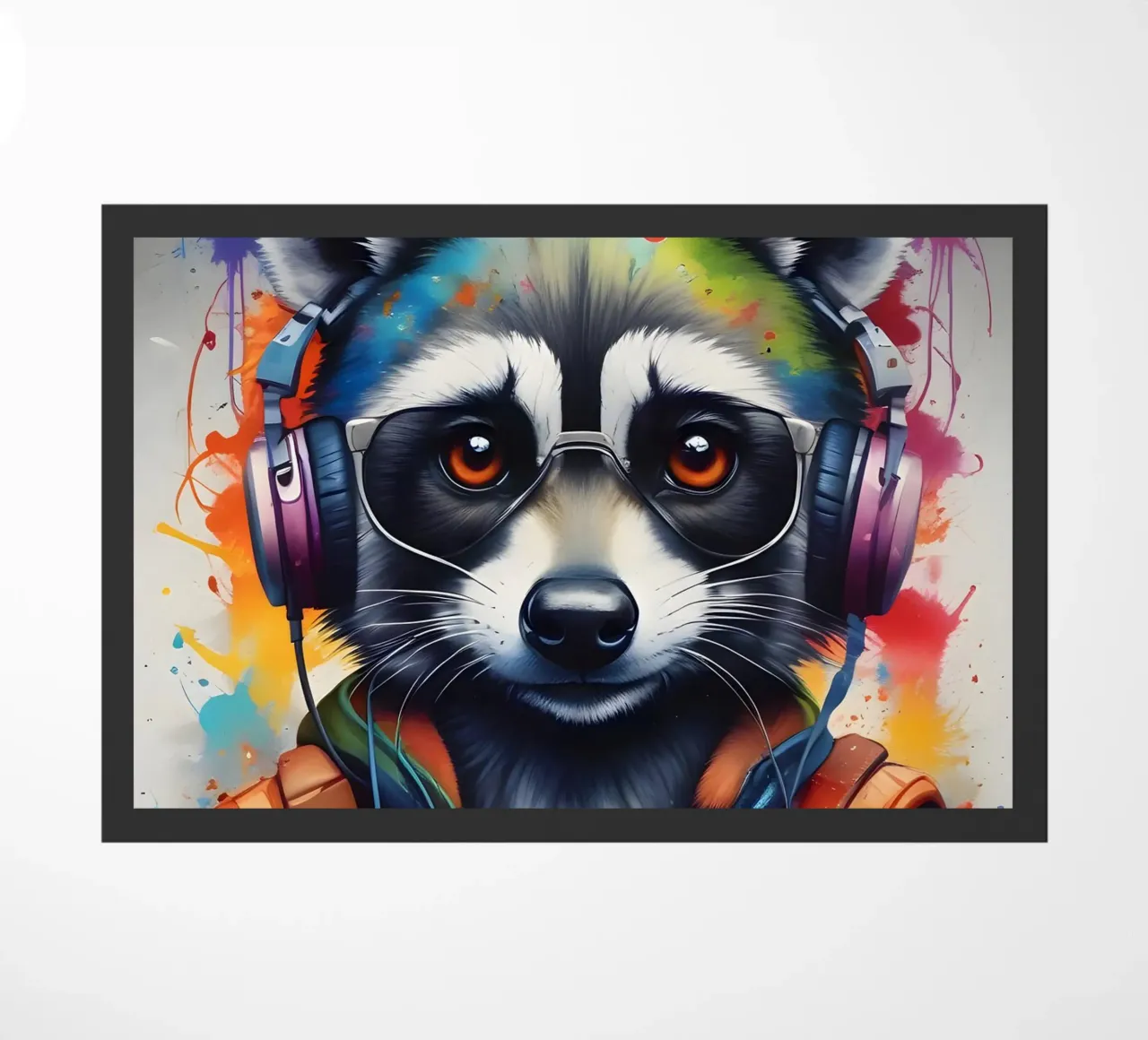 Procione in cuffia zerbino da MakArena