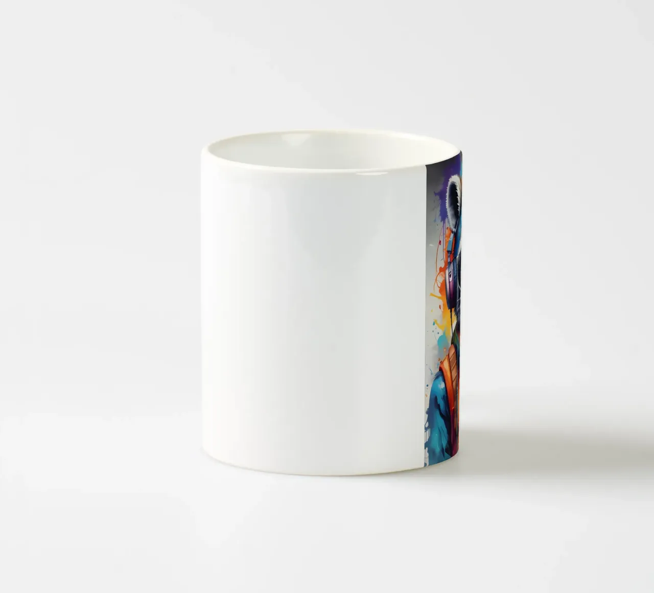 Procione in cuffia tazza in ceramica da MakArena