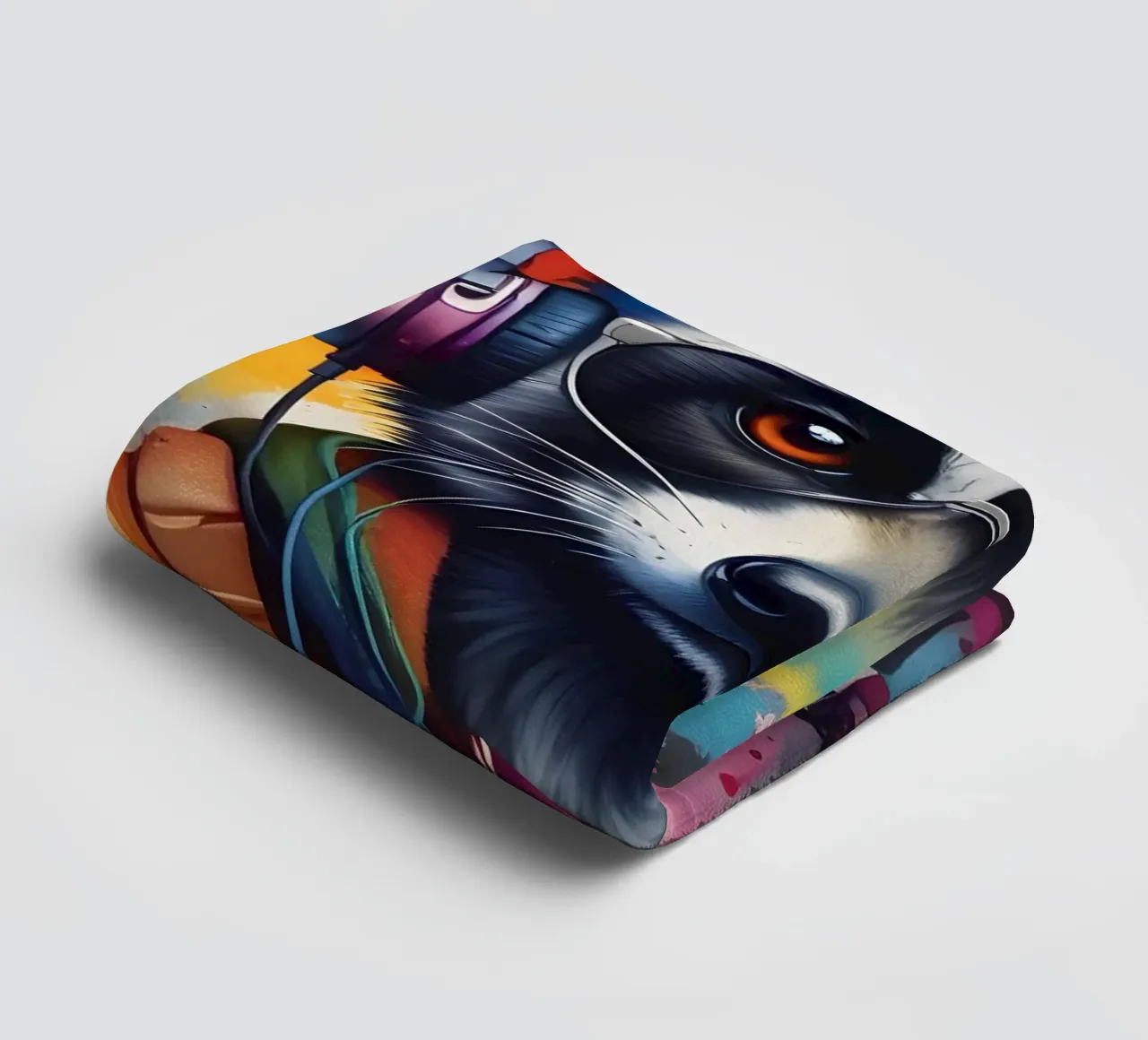 Procione in cuffia asciugamano da bagno da MakArena