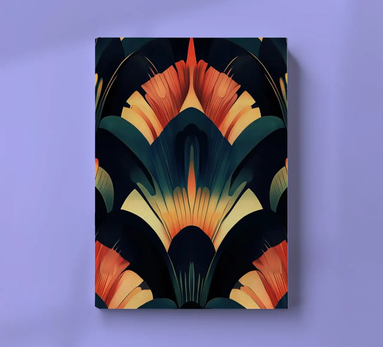 Art Deco "Glamour in Motion" notebook by Golden Era