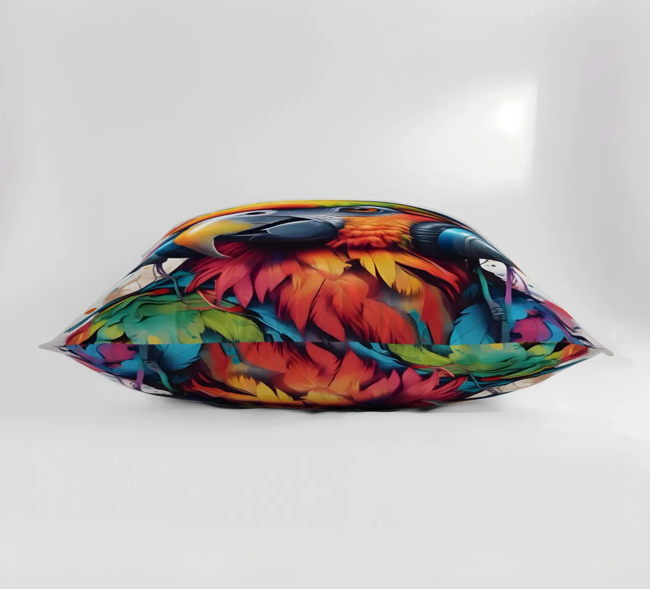 Pappagallo in cuffia cuscino da MakArena