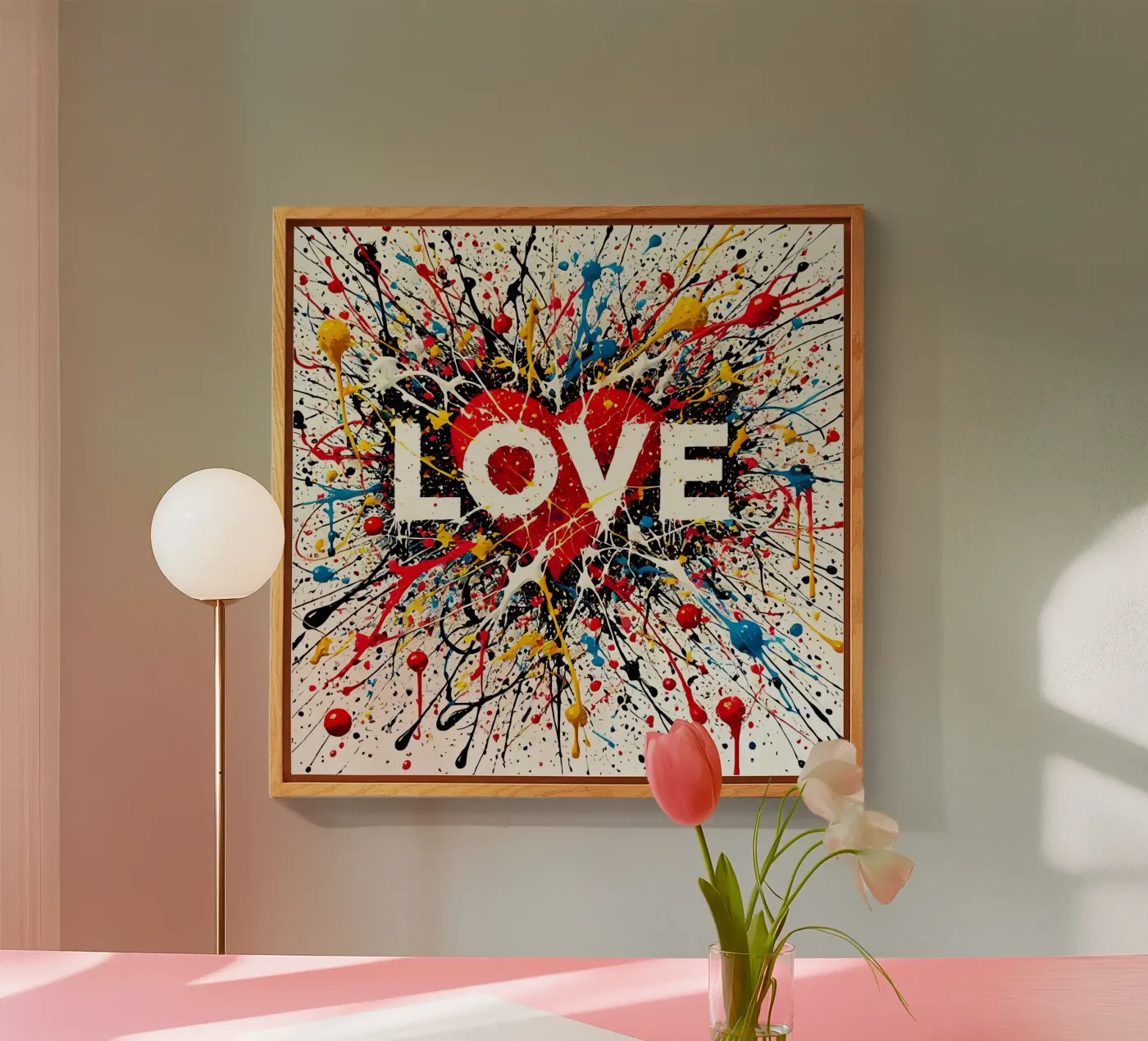 Love Acryl-Glas von nomad