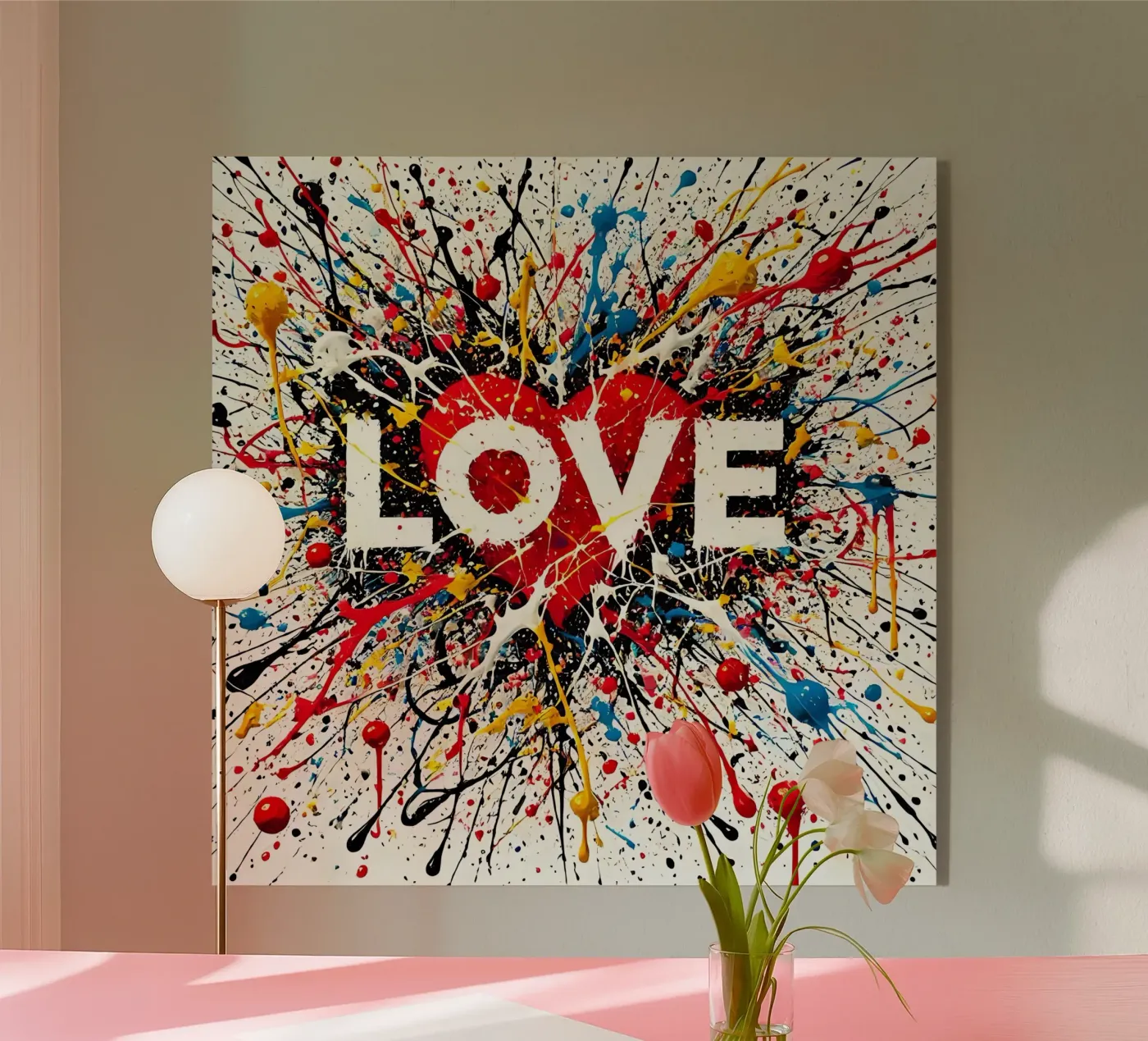 Love Acryl-Glas von nomad
