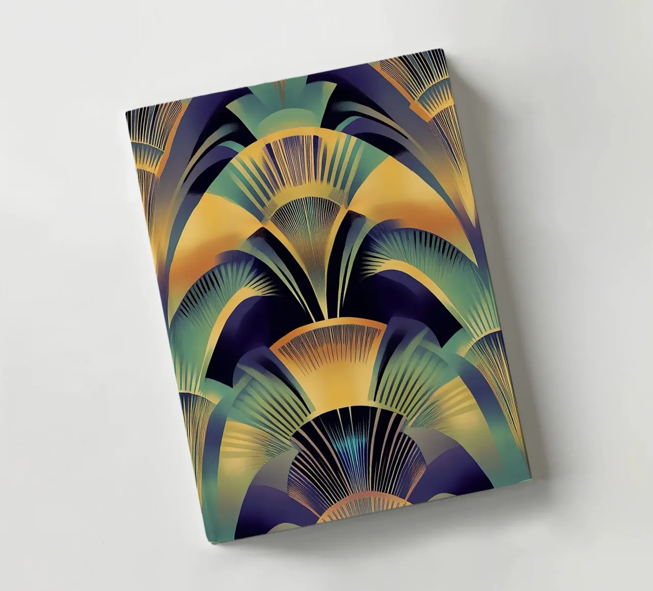 Art Deco "Retro Radiance" notebook by Golden Era
