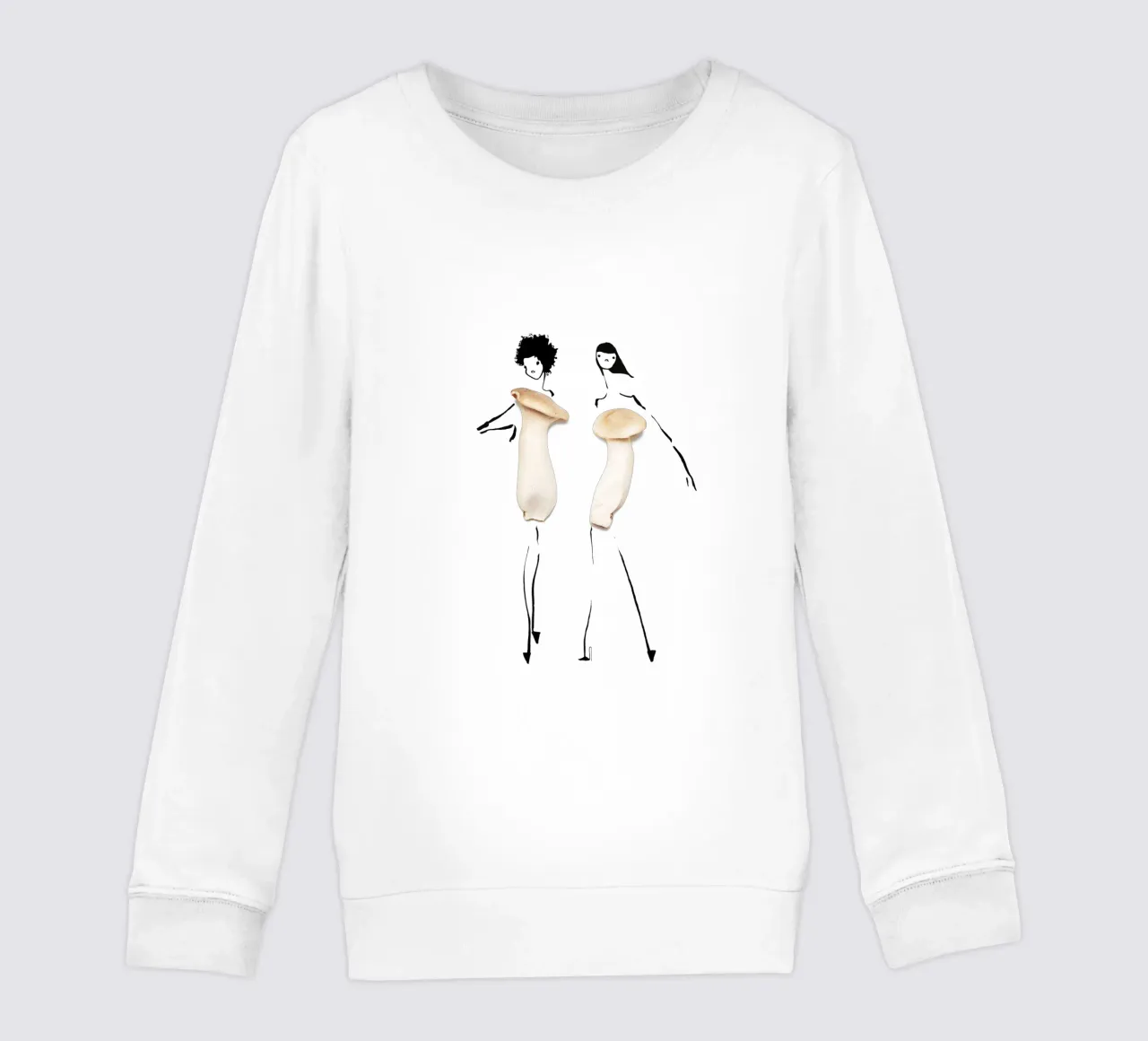 Mushroom Duo felpa bambino da Gretchen Roehrs