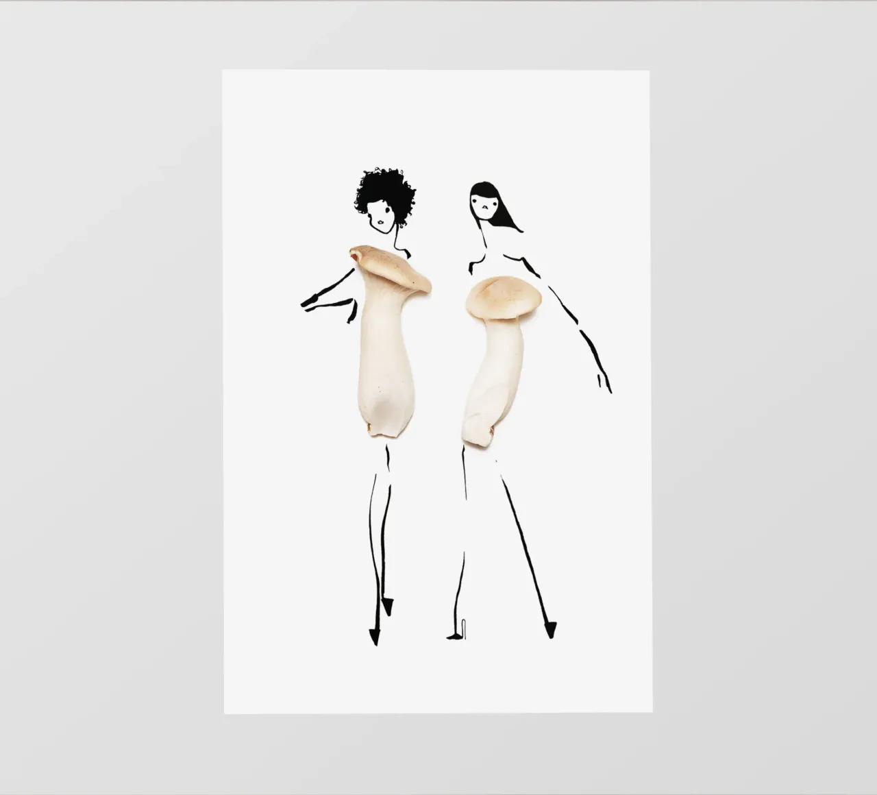 Mushroom Duo telo in pvc da Gretchen Roehrs
