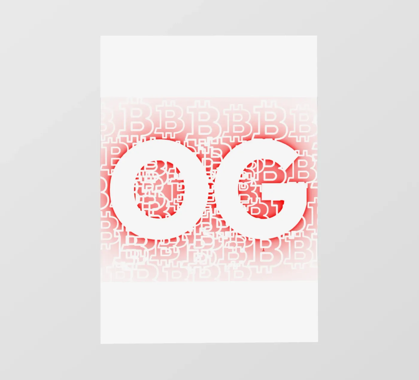 OG_BTC pellicola backlit da Crypto_Jungle