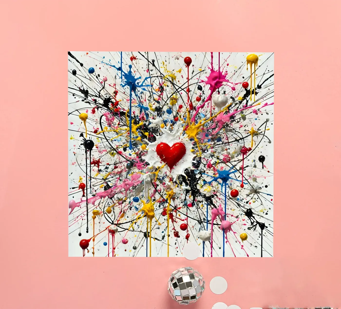 Cuore adesivo da nomad