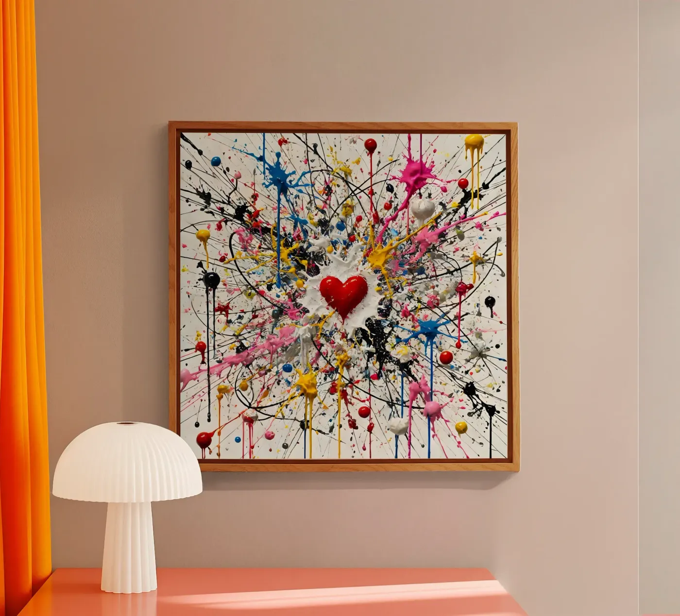 Heart plexiglass da nomad