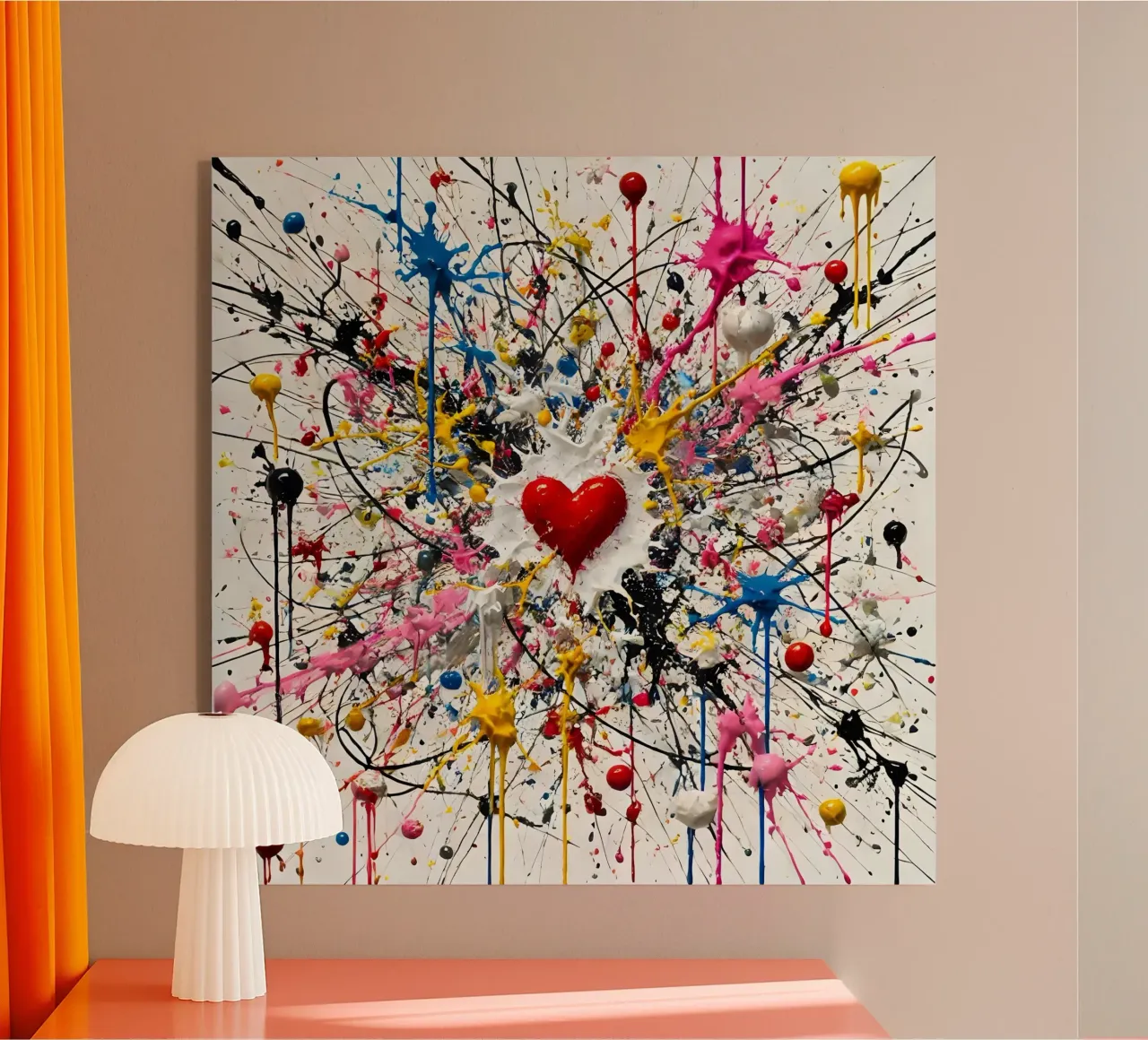 Hart acryl van nomad