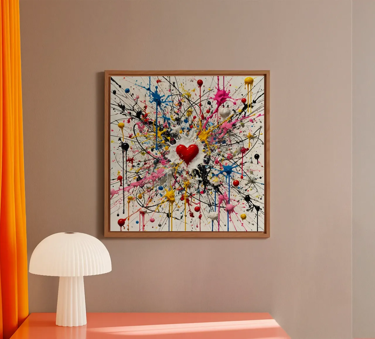 Cuore alluminio dibond da nomad