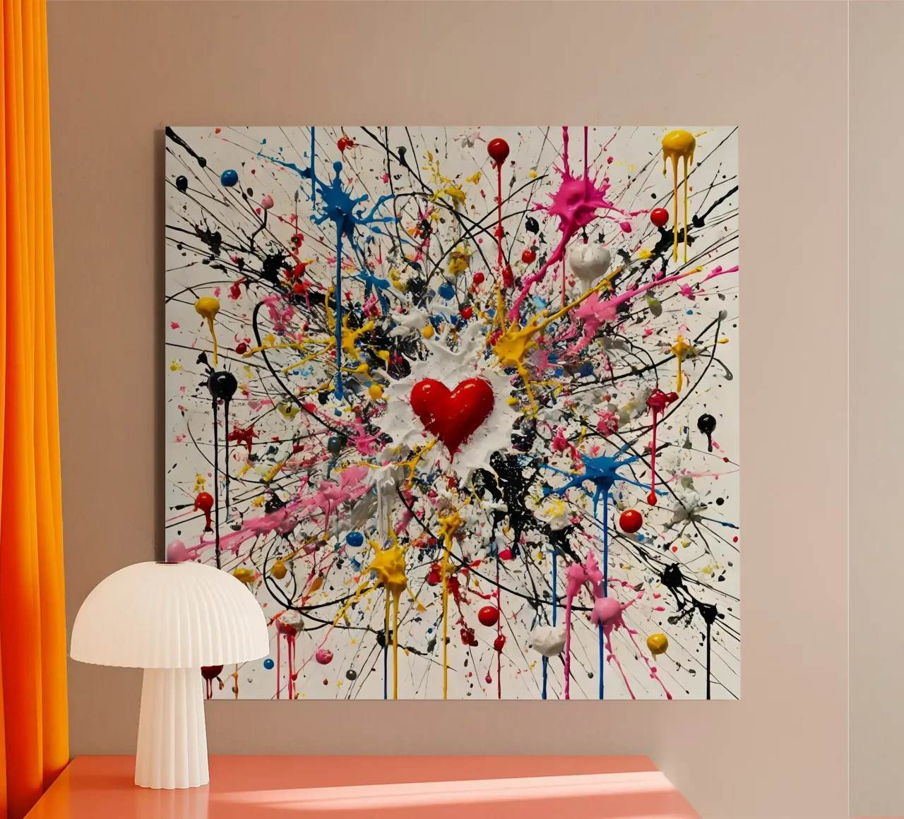 Heart alu-dibond by nomad