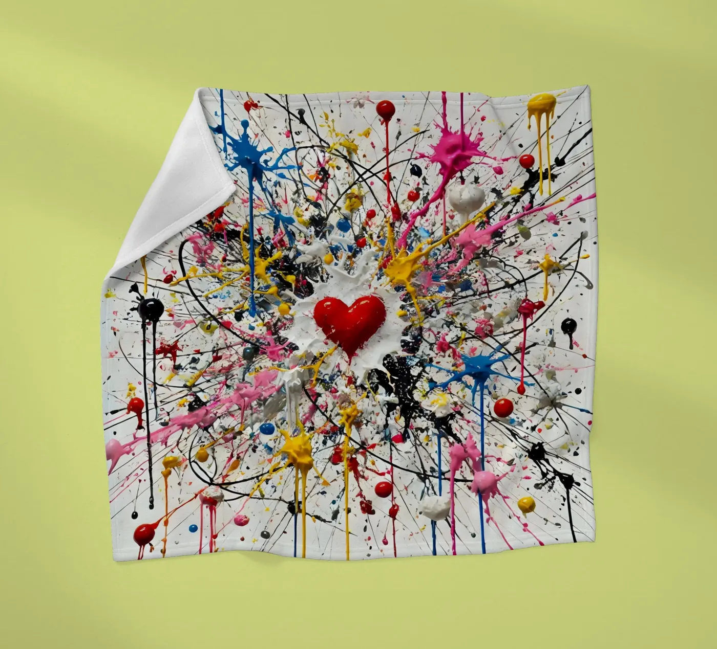 Cuore coperta in pile da nomad