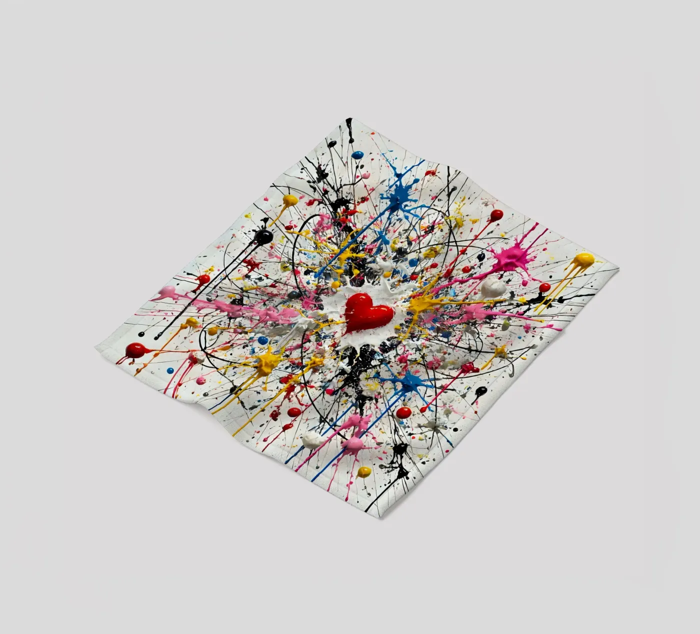 Cuore coperta in pile da nomad