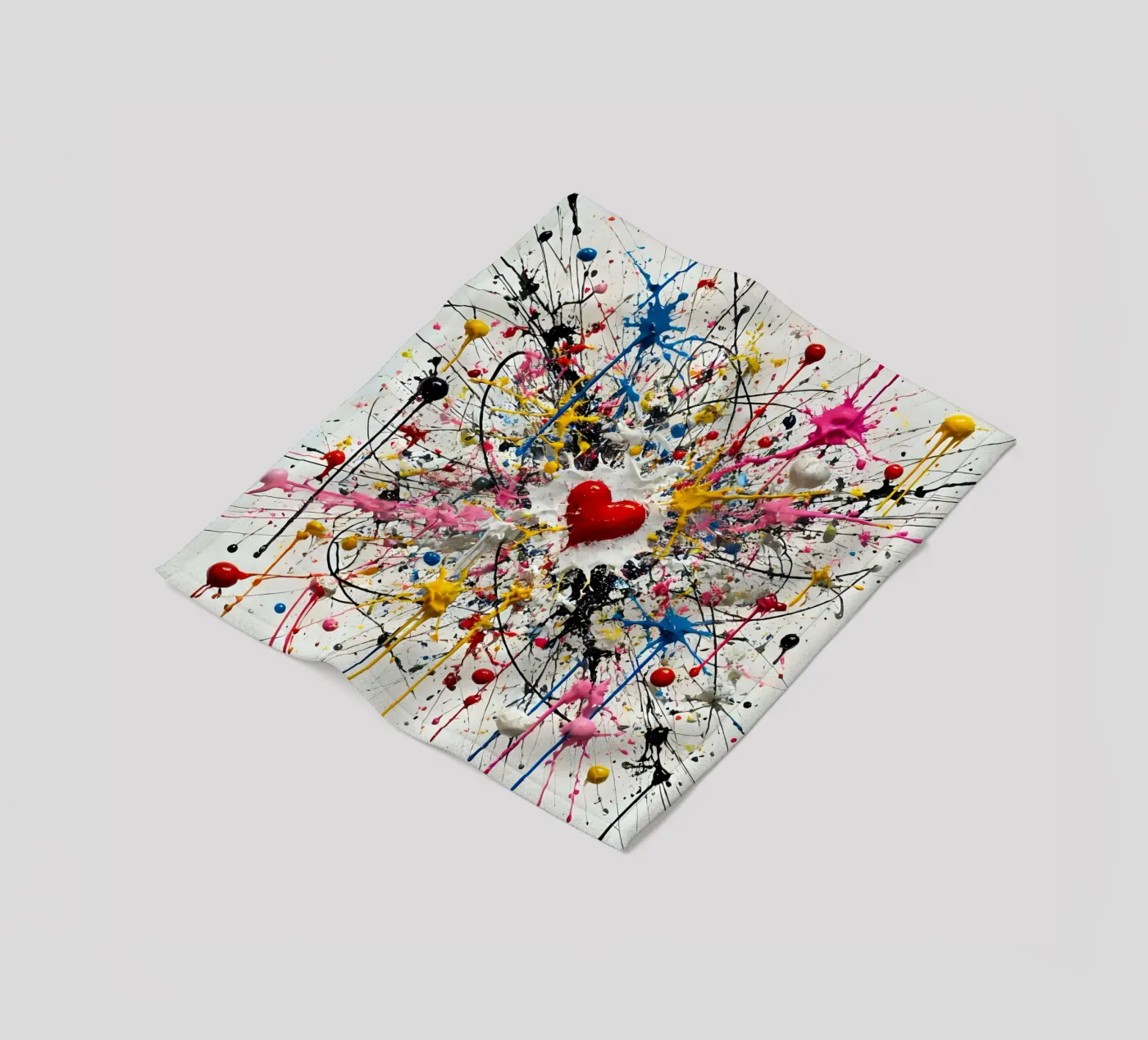 Cuore coperta in pile da nomad
