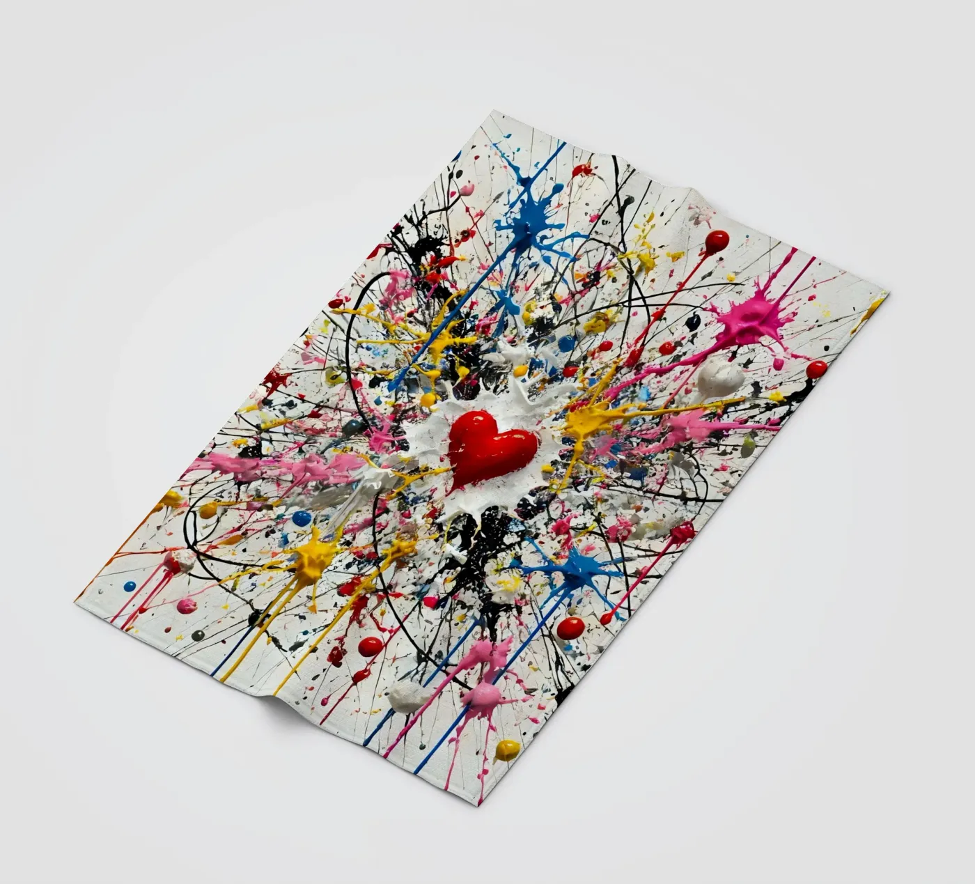 Cuore coperta in pile da nomad