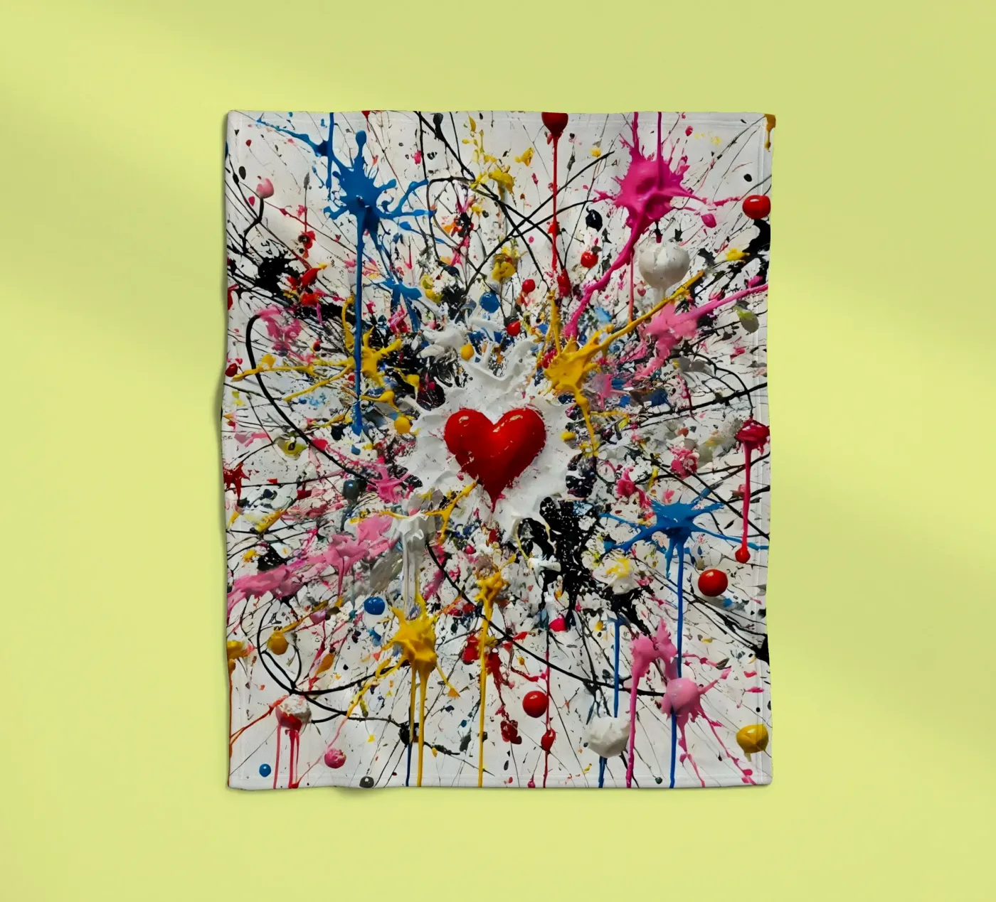 Cuore coperta in pile da nomad