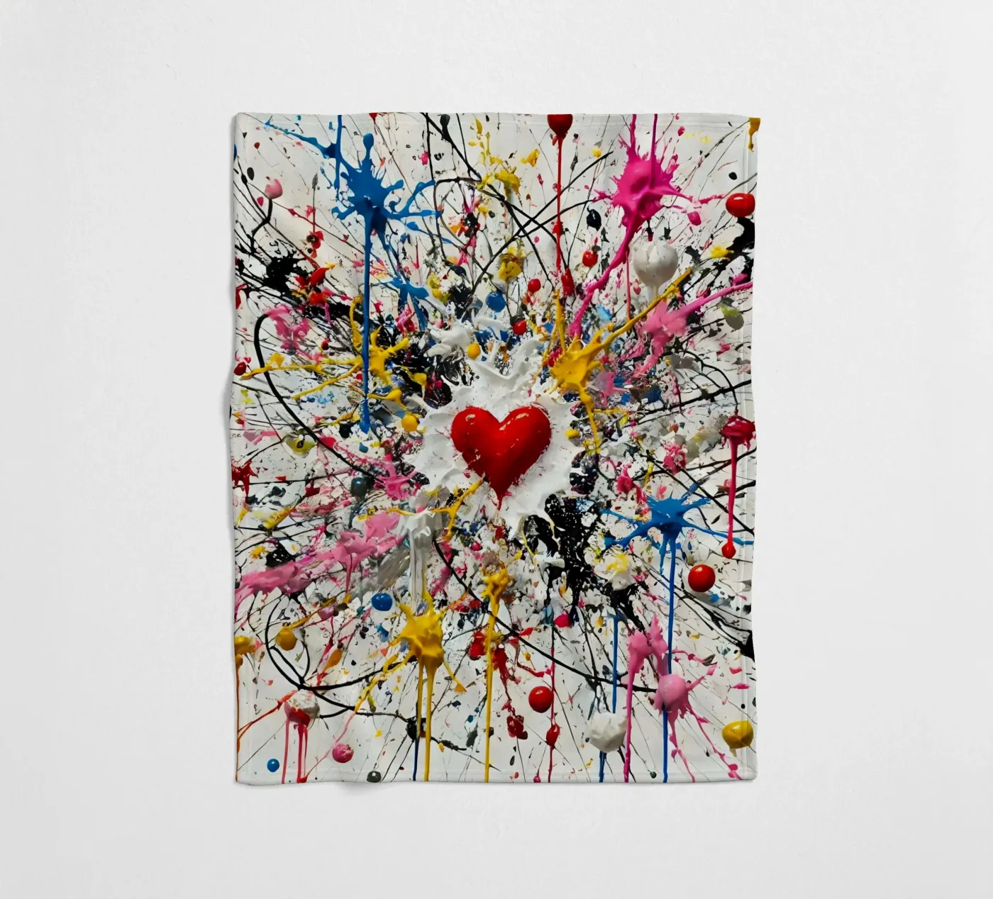 Cuore coperta in pile da nomad