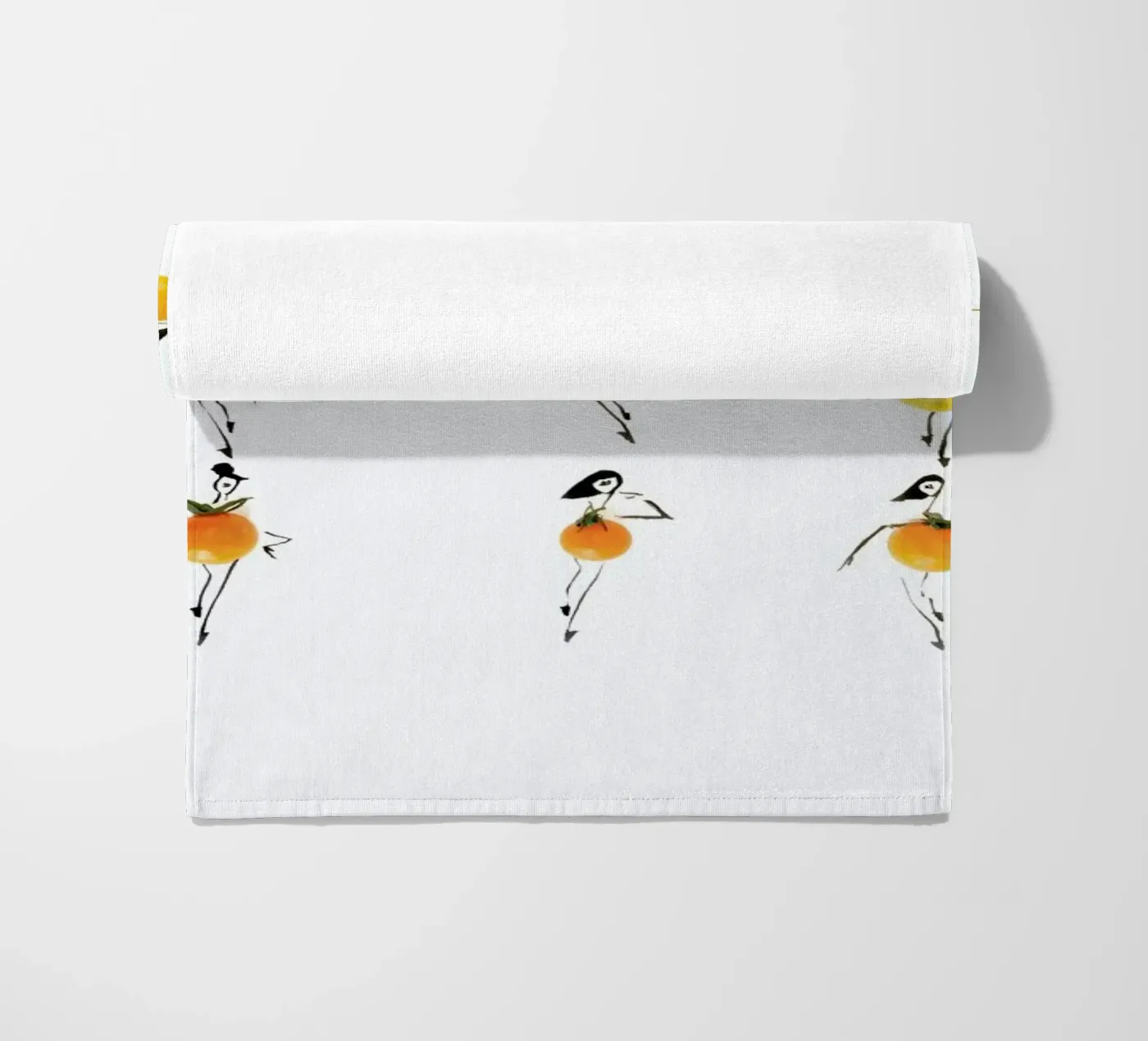 Tomato strandhanddoek van Gretchen Roehrs