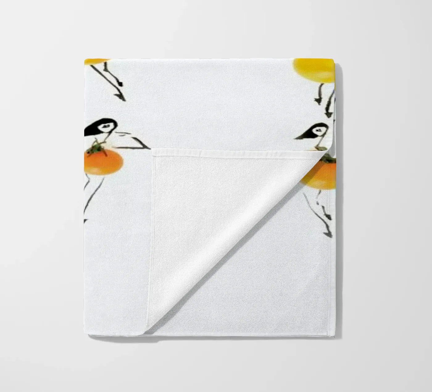 Tomato strandhanddoek van Gretchen Roehrs