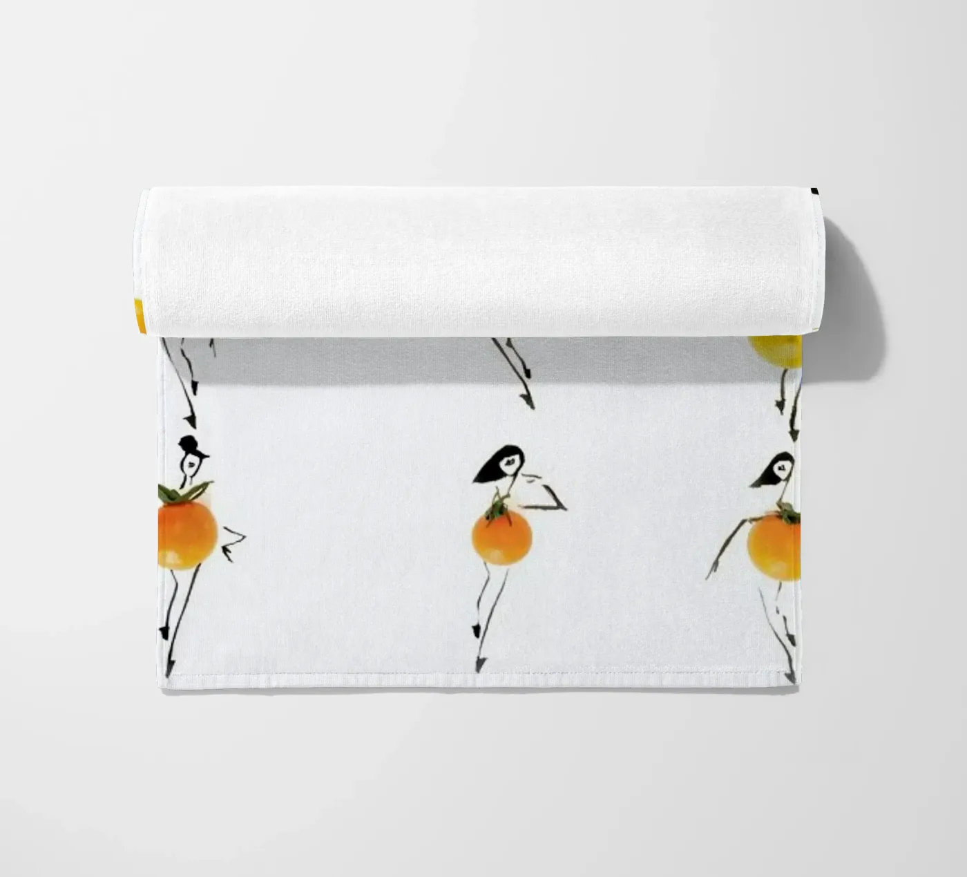 Tomato strandhanddoek van Gretchen Roehrs