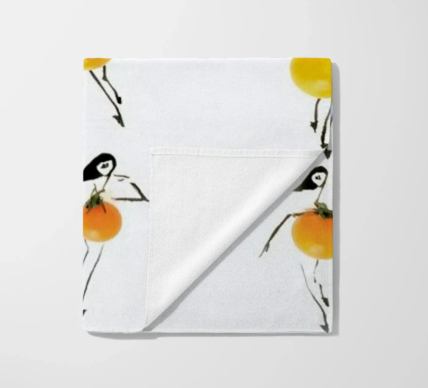 Tomato strandhanddoek van Gretchen Roehrs