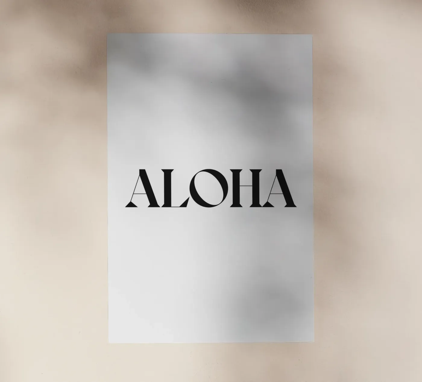 ALOHA pellicola backlit da n.4