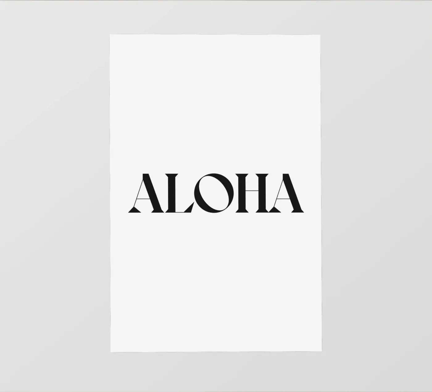 ALOHA pellicola backlit da n.4