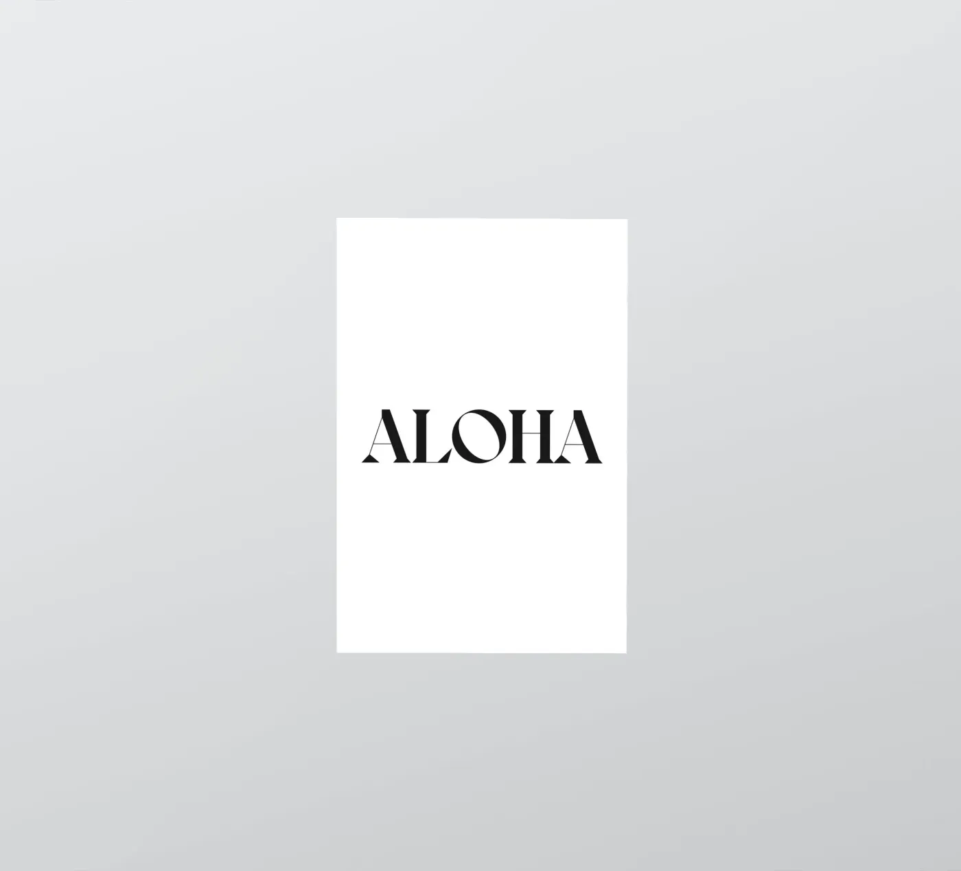 ALOHA sticker by n.4