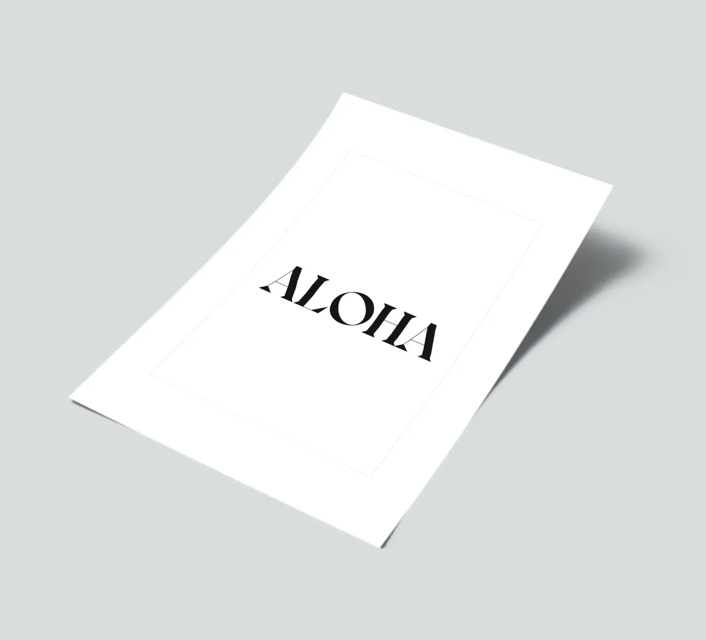 ALOHA sticker sheet by n.4