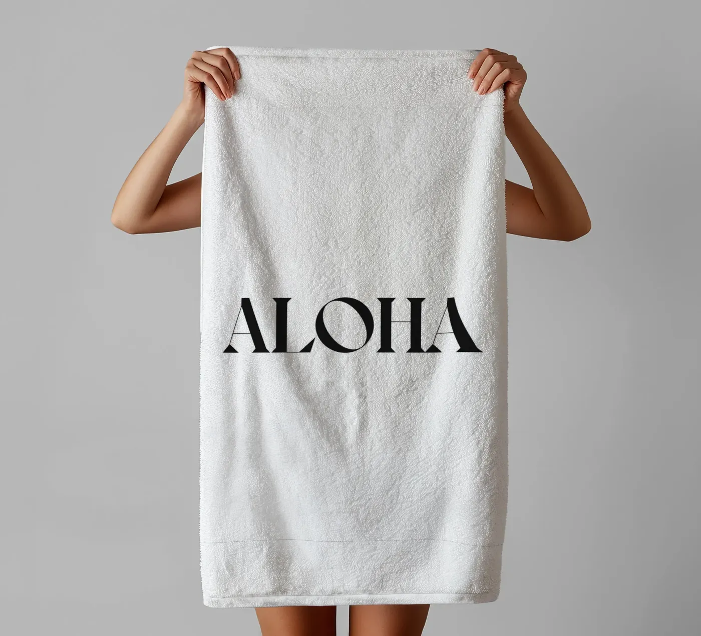 ALOHA badhanddoek van n.4