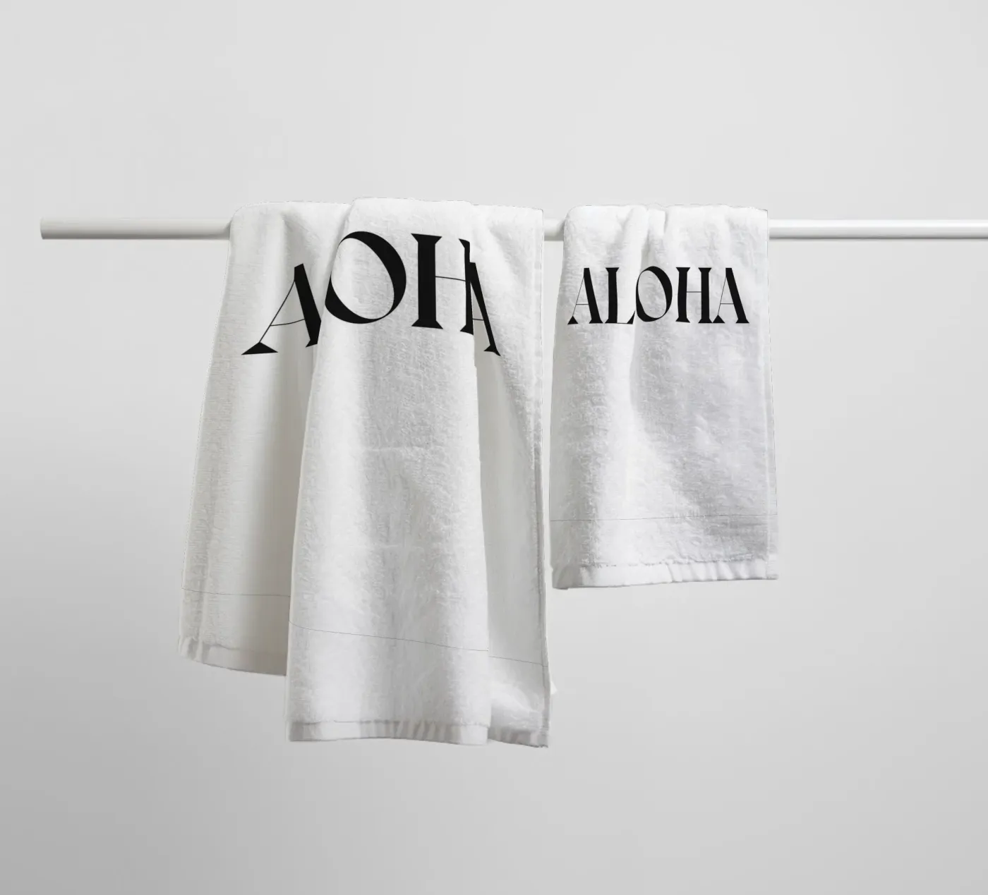 ALOHA badhanddoek van n.4