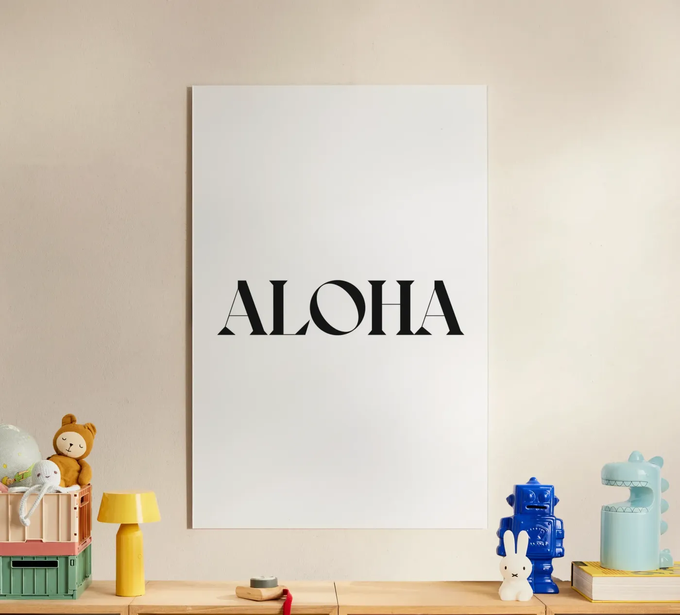 ALOHA plexiglas de n.4