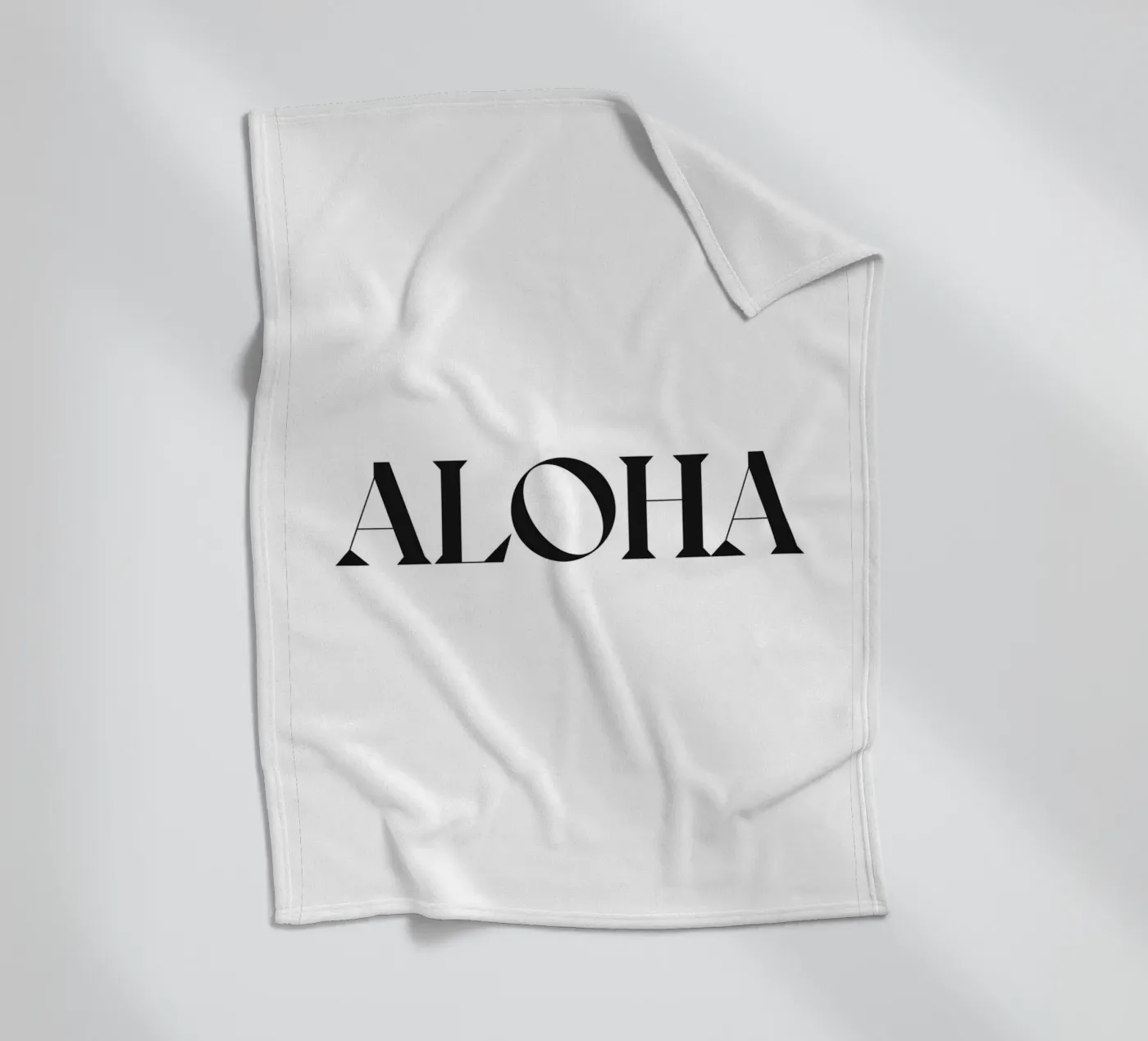 ALOHA coperta in pile da n.4