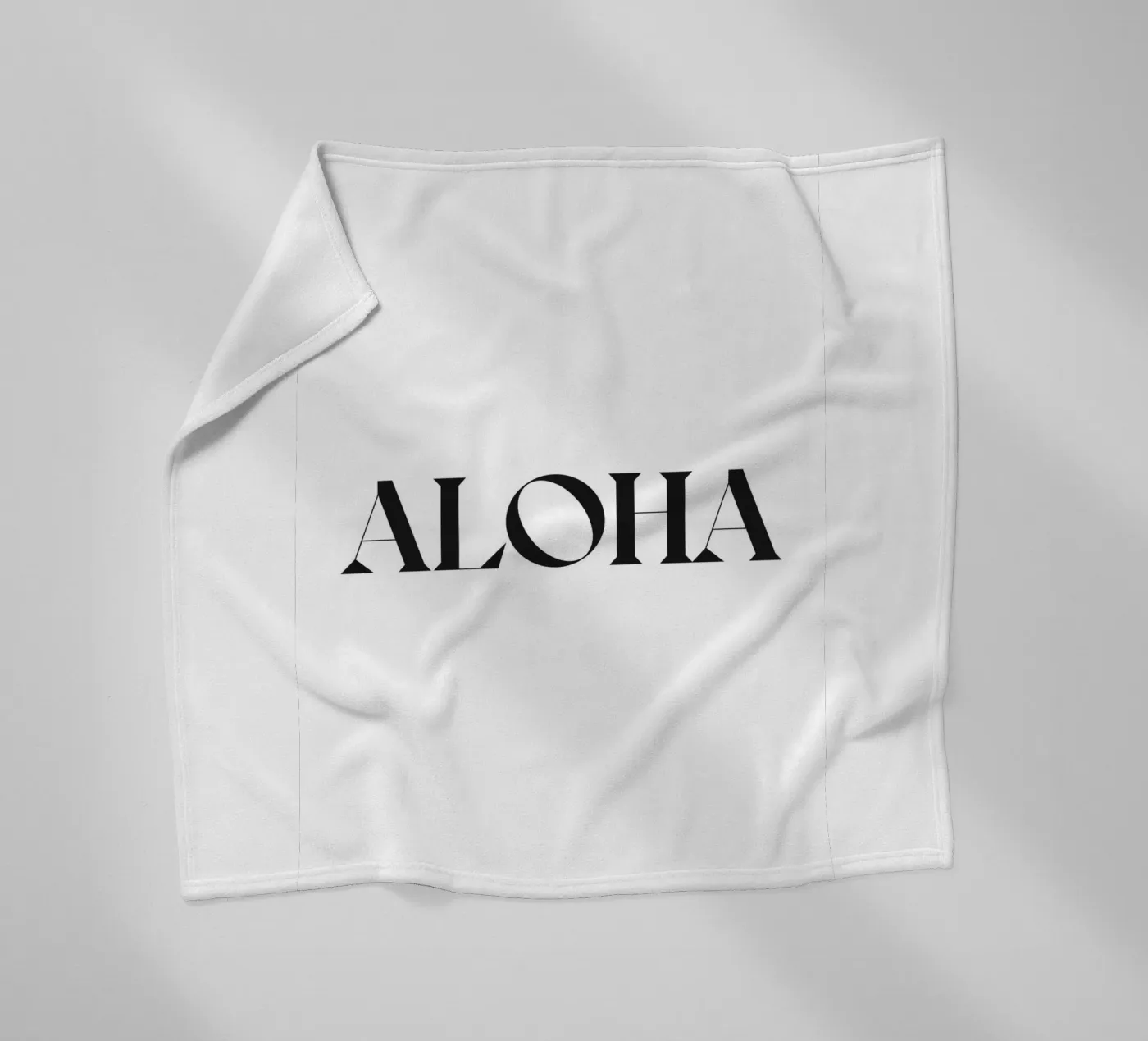 ALOHA coperta in pile da n.4